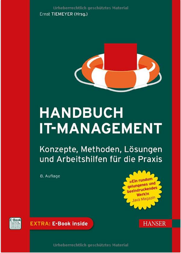Handbuch IT-Management - Tiemeyer, Lernst (Hrsg.) - Rezension - xm-institute - Dr. Oliver Mack